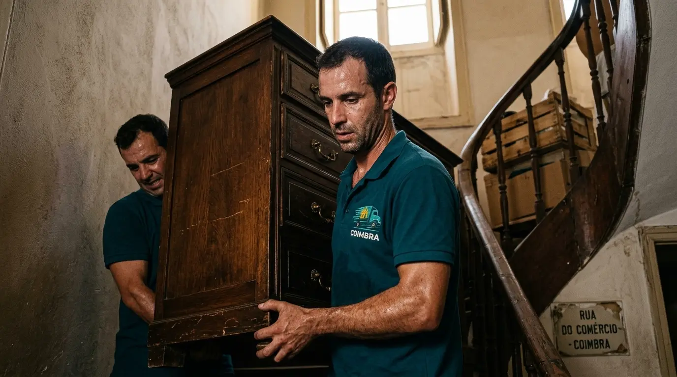 Mudanças Residenciais em Coimbra com atendimento seguro e eficiente na cidade de Coimbra