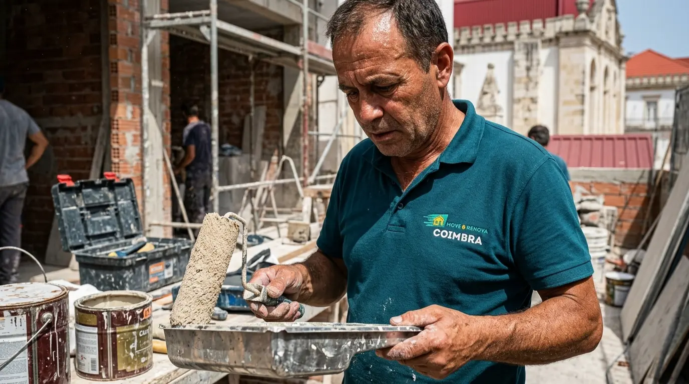 Pintura de exteriores e fachadas em Coimbra com qualidade e proteção Pinturas de Exteriores e Fachadas em Coimbra em Coimbra com acabamento profissional para residências e empresas